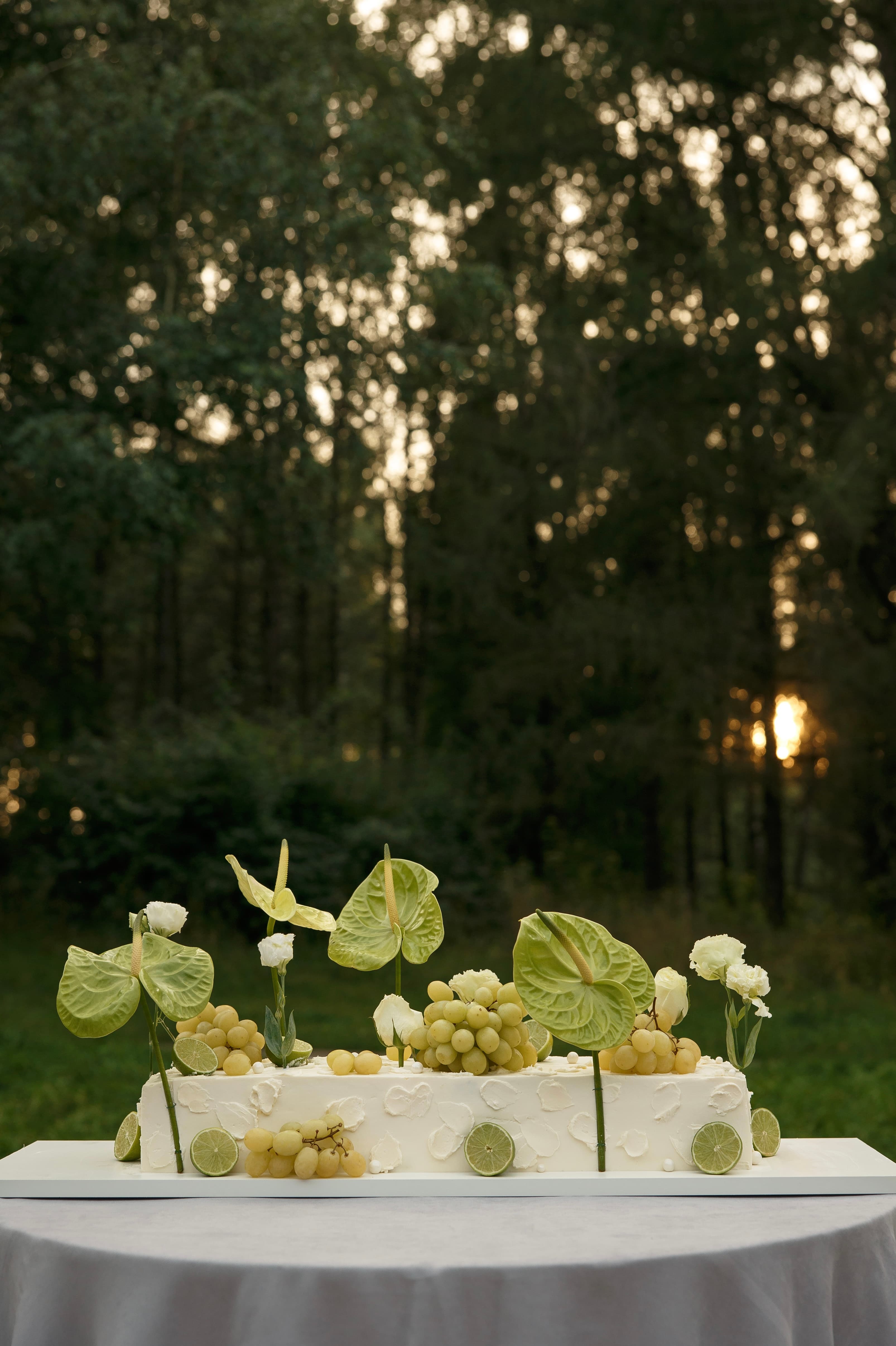 Длинный торт