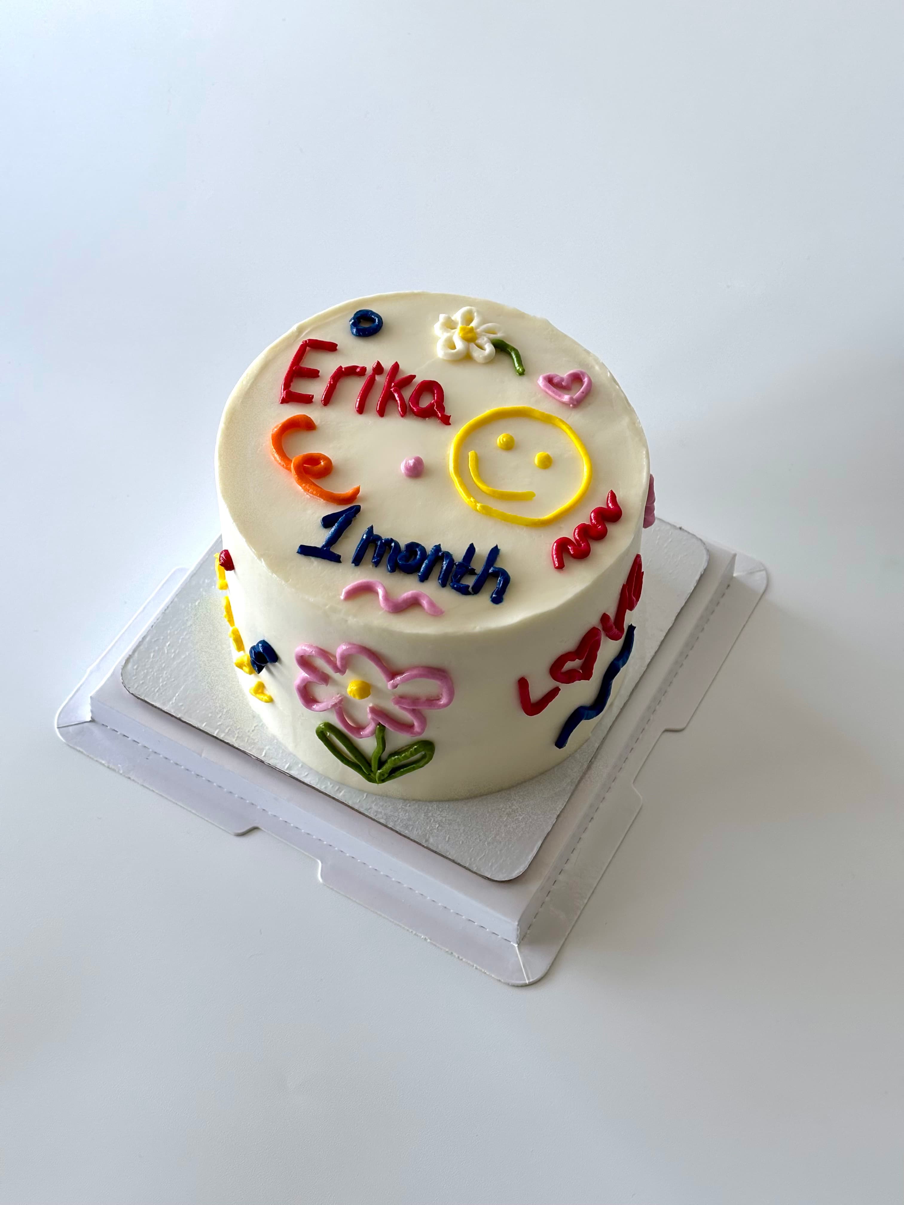 Бенто-торт с рисунками